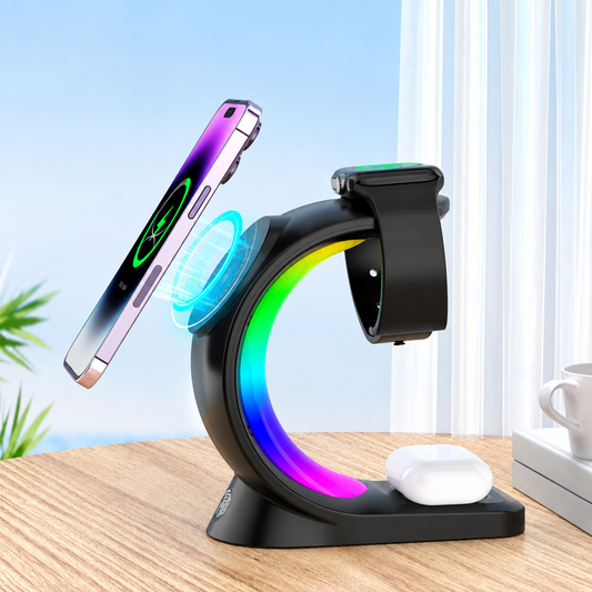 Lumora 4-in-1 Magnetic Charging Stand